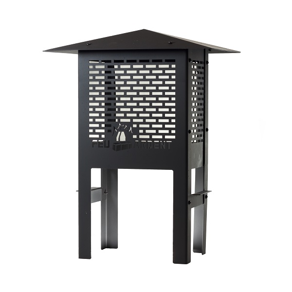 capuchon de cheminée pour foyer extérieur 120