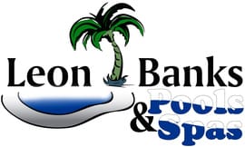Leon Banks Pool and Spas logo
