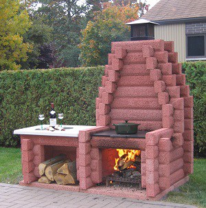 foyer exterieur rouge 200 1G 300x300 1 foyer extérieur 200-1G rouge