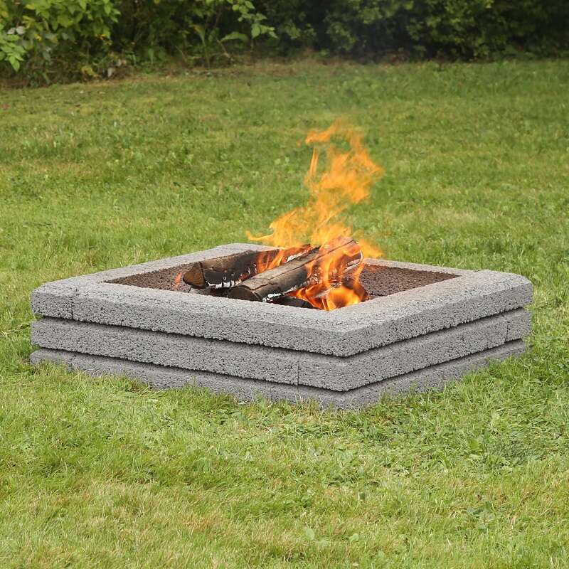 Foyer extérieur Camping à 3 rangées