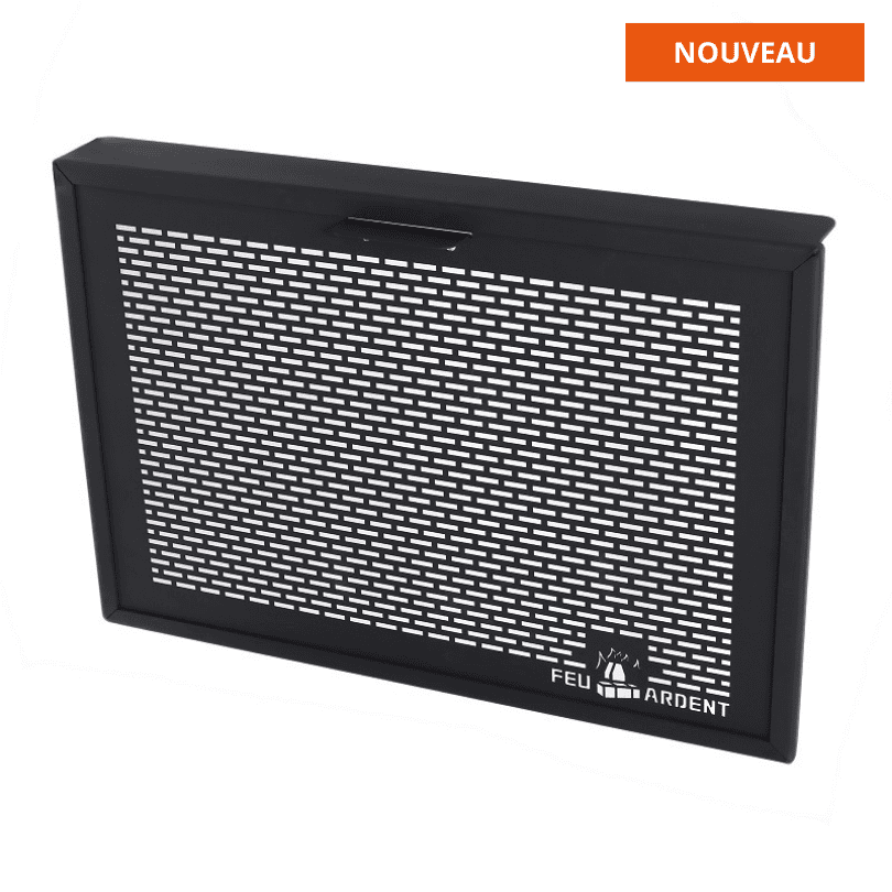 Le nouveau pare-étincelles latéral pour foyer exterieur 130-3