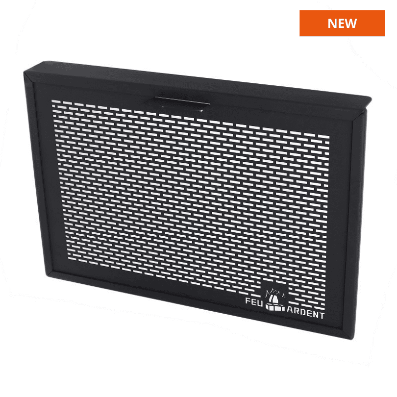 Side’s screen for outdoor fireplace #130-3 | Feu Ardent